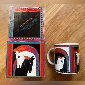 Laurel Burch Mug - Embracing Horses